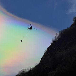 Incendio sull’Alta Via a Valpelline, lunghe ore di lavoro per la bonifica