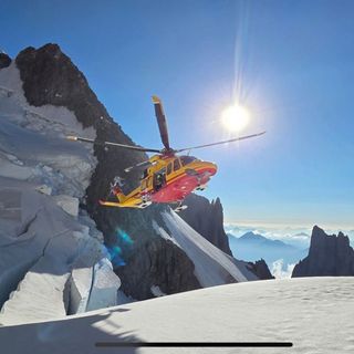 In salvo due alpinisti in difficoltà sul Dente del Gigante