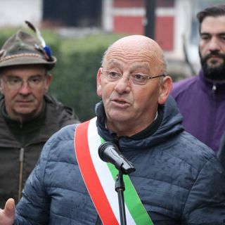 Il sindaco di Pollein, Angelo Filippini