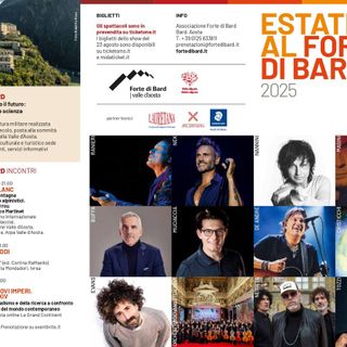 Gianna Nannini apre Estate al Forte di Bard 2025