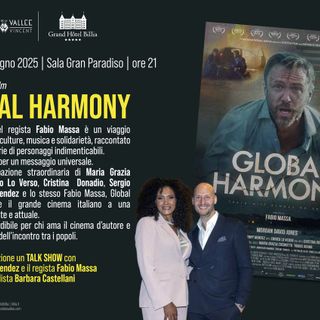 'Global Harmony', proiezione evento e talk show con Fabio Massa e Denny Mendez al G.H. Billia