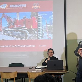 L'architetto Stefano Chiavalon ha illustrato le fasi salienti dei lavori