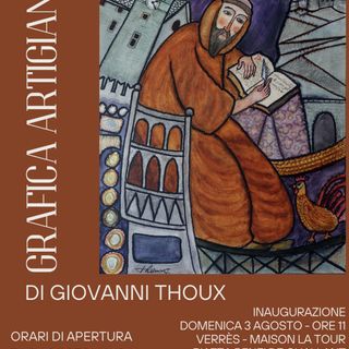 Giovanni Thoux espone 'Il Lavoro', omaggio ai saperi tradizionali