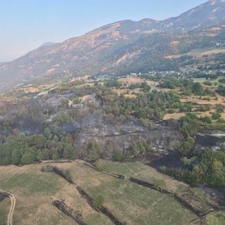 Incendio di Verrayes e Saint-Denis, conclusi spegnimento e bonifica