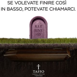 Una delle pubblicità Taffo che, non soltanto a Torino, ha fatto parecchio 'rumore'