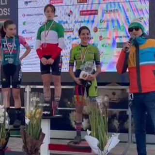 Aurora Lecca sul podio