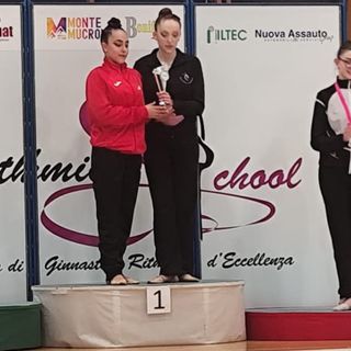 Ritmica: Matilde Lo Verso sul podio 'Junior 2' di Candelo