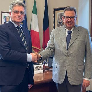 Da sn Claudio Chiarenza e Quirino Lorelli