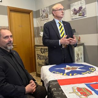 Da sn Paolo Fabris e Massimo Mallucci de Molucci