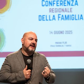 L'assessore Carlo Marzi durante il suo intervento