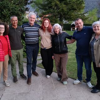 Da sn Dionisia Marchi (segretaria), Giorgio Nigra (consigliere), Gianni Franceschi (tesoriere), Cloe Polini (consigliere), Michela Colombarini (presidente), Mauro Bavosa (consigliere), Silvia Ambroggio (vicepresidente)