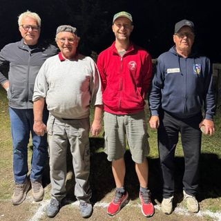 Da sn Fabrizio Requedaz, Pietro Meynet, Thomas Marchesi e Bruno Vaser
