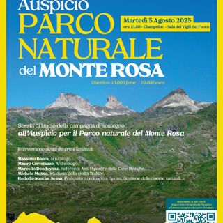 Monte Rosa, al via la raccolta fondi per la creazione del Parco Naturale