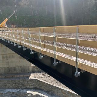 Cogne, aprirà al traffico ad agosto il nuovo ponte di Chevril che racconta Storia e futuro