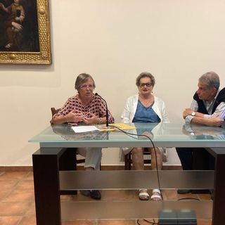 Da sn Cristina De La Pierre, Mariagrazia Vacchina e don Albino Blanchet