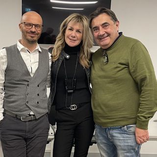 Da sn Claudio Albertinelli segretario generale Savt; Katia Laurent (neo eletta segretaria di categoria); Alessandro Parrella (segretario di categoria uscente)