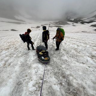 In salvo escursionista rimasta bloccata al Col de la Seigne