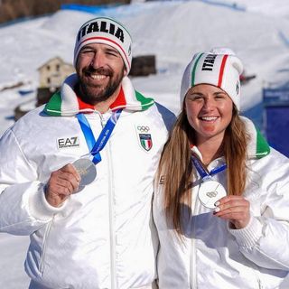 Michela Moioli e Lorenzo Sommariva (photo credit Coni)