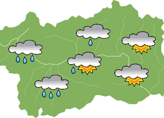 Allerta arancione domani per pericolo valanghe e frane in alta Valle