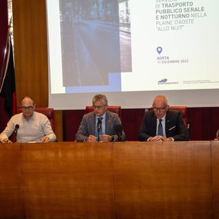 Da sn Gaya Pastore, Michel Martinet, Luigi Bertschy, Renzo Testolin e Gianni Nuti