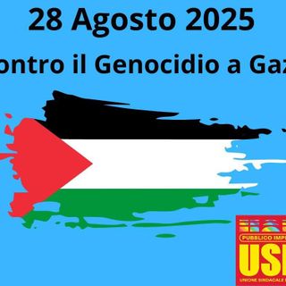 USB Scuola: sciopero generale il 22 settembre per la Palestina