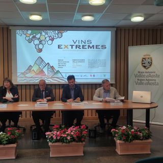 Da sn Ornella Badery, Nicola Abbrescia, Marco Carrel e Roberto Sapia