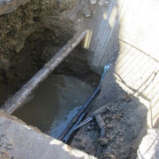 Aosta, i lavori in via Monte Vodice proseguono serrati nel sottosuolo