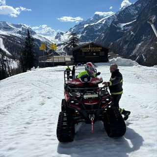 In salvo due sciatori in difficoltà a Courmayeur