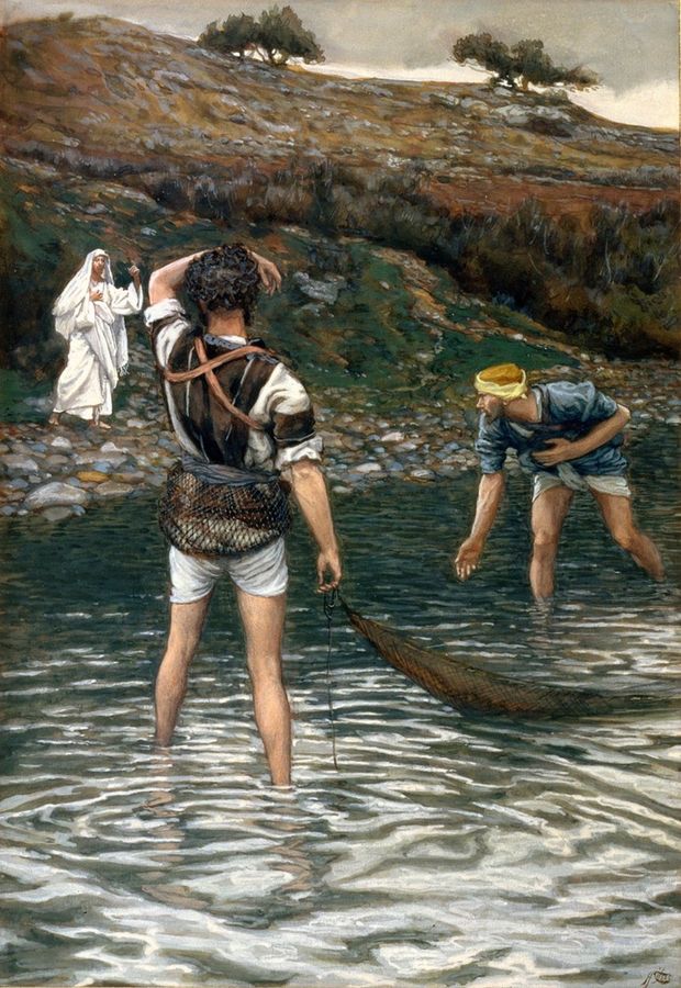 'Vocazione di san Pietro e sant’Andrea', 1886-1894- James Tissot (1836-1902)