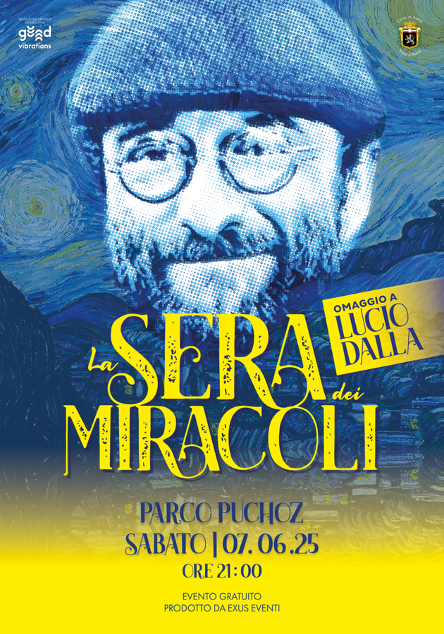 Aosta celebra Lucio Dalla con 'La Sera dei Miracoli'
