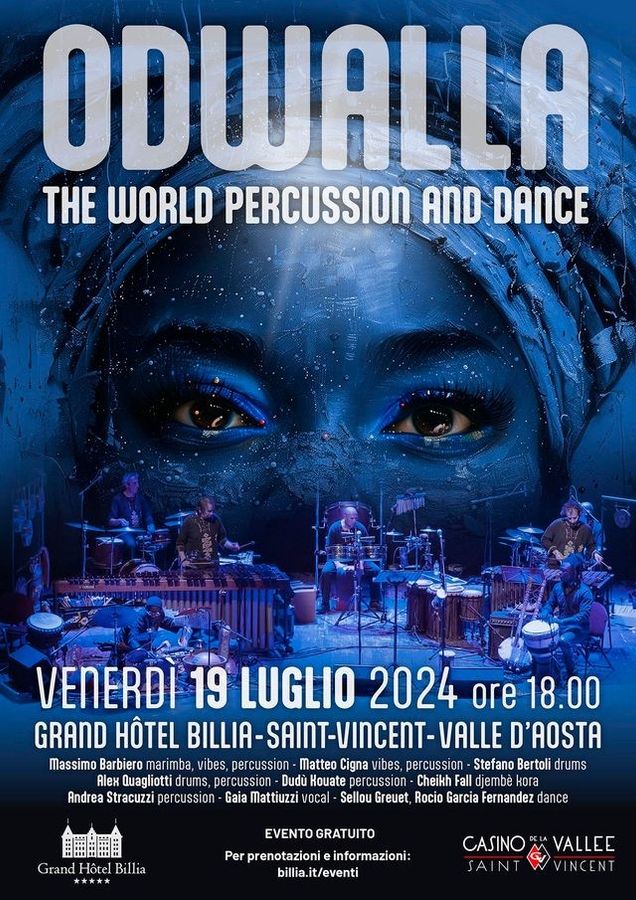 Al G.H. Billia gli Odwalla con il magnetico 'The world percussion and dance'