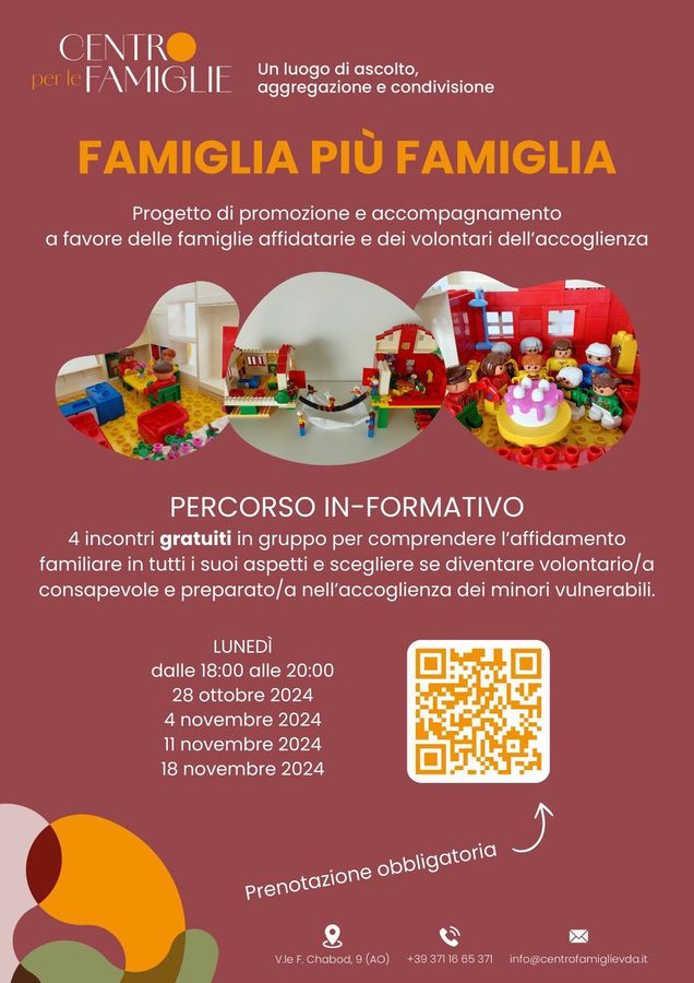 Affido e accoglienza, riavviato il progetto 'Famiglia più Famiglia' Affido e accoglienza, riavviato il progetto 'Famiglia più Famiglia'