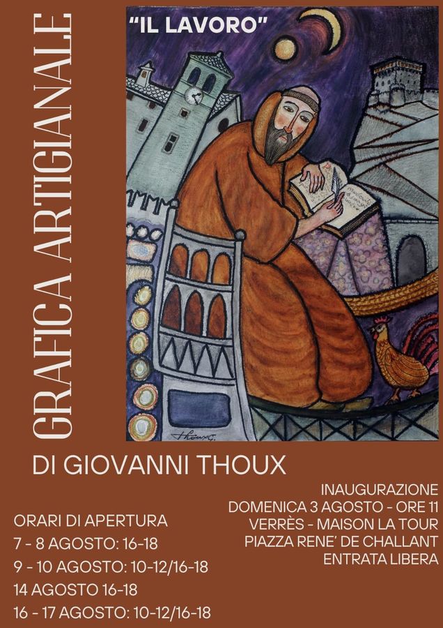 Giovanni Thoux espone 'Il Lavoro', omaggio ai saperi tradizionali Giovanni Thoux espone 'Il Lavoro', omaggio ai saperi tradizionali