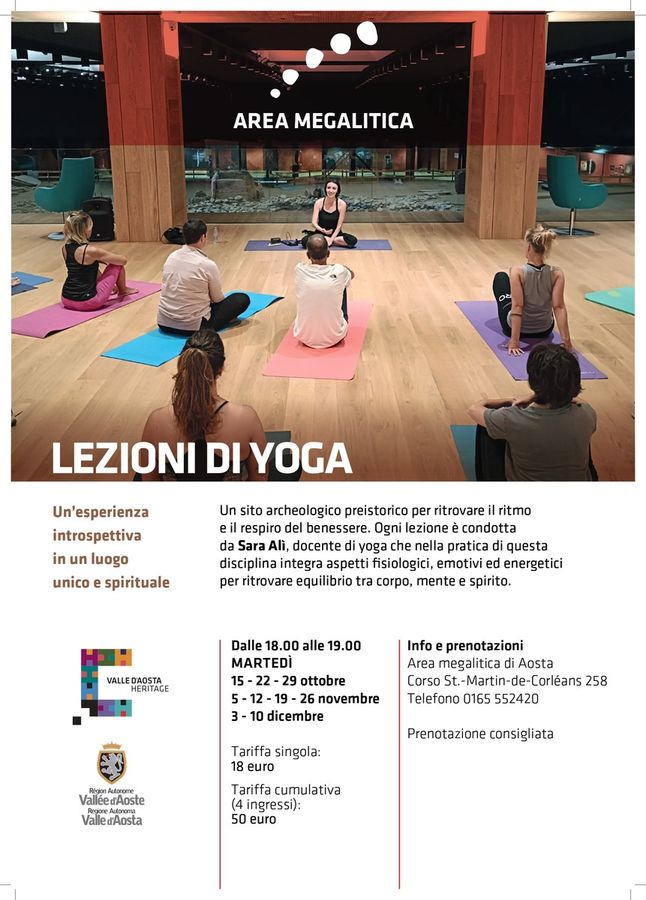 L’Area megalitica ospiterà 'Yoga al Museo'