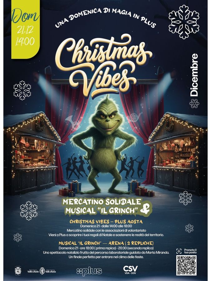 Plus celebra il Natale tra solidarietà e teatro con 'Il Grinch'
