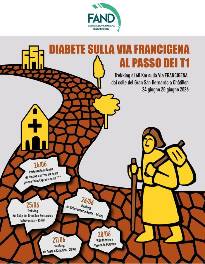 Sulla Via Francigena il campus che unisce sport e gestione del diabete
