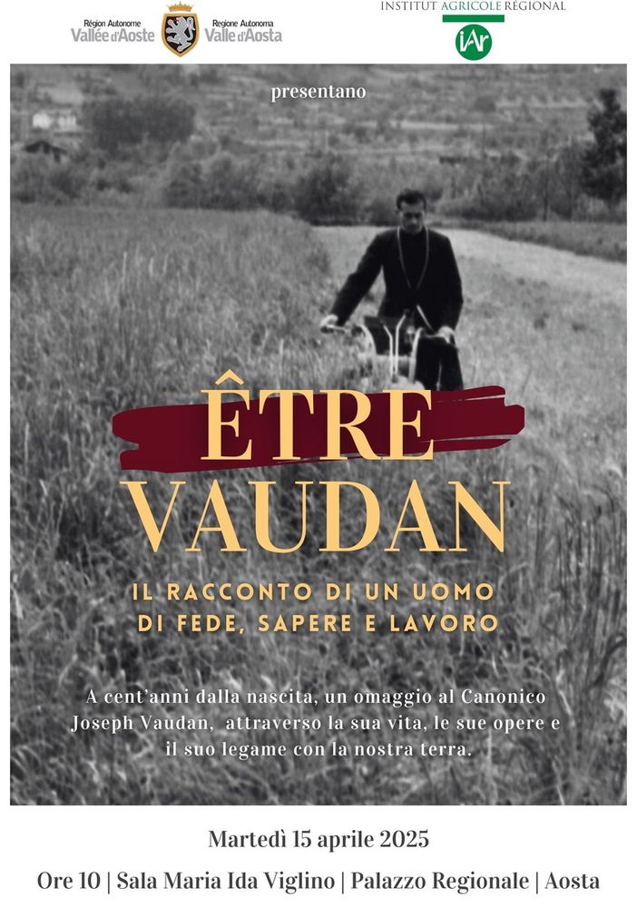 La Valle celebra il Canonico e 'fils du terroir' Joseph Vaudan