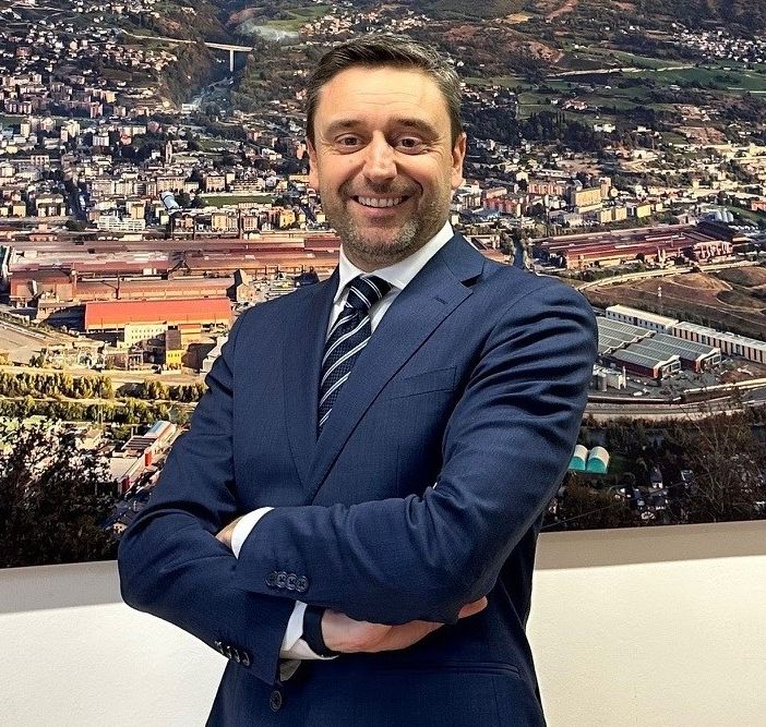 Andy Vuillermin, Direttore Commerciale di Cogne Acciai Speciali