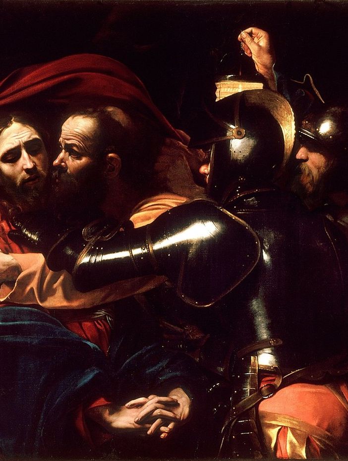 'Cattura di Cristo', 1602; Caravaggio (1571-1610)