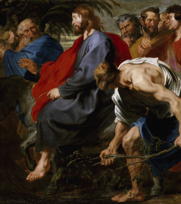 'Entrata di Cristo a Gerusalemme', 1617- Antoon van Dyck (1599-1641).