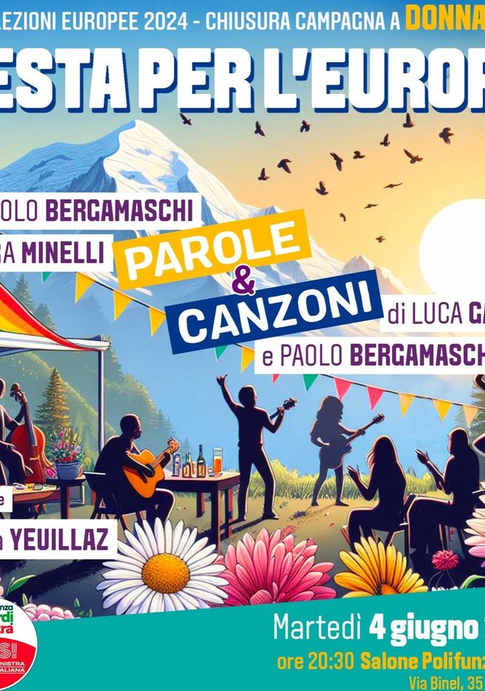 Elezioni Europee: gli appuntamenti elettorali di Chiara Minelli-AVS