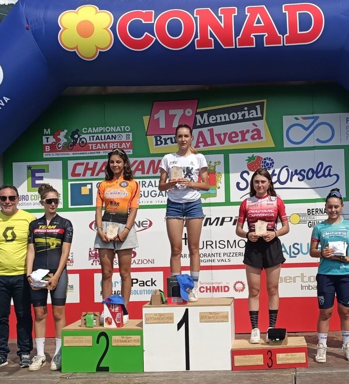 Ciclismo: Elisa Giangrasso seconda nella tappa del Campionato di società