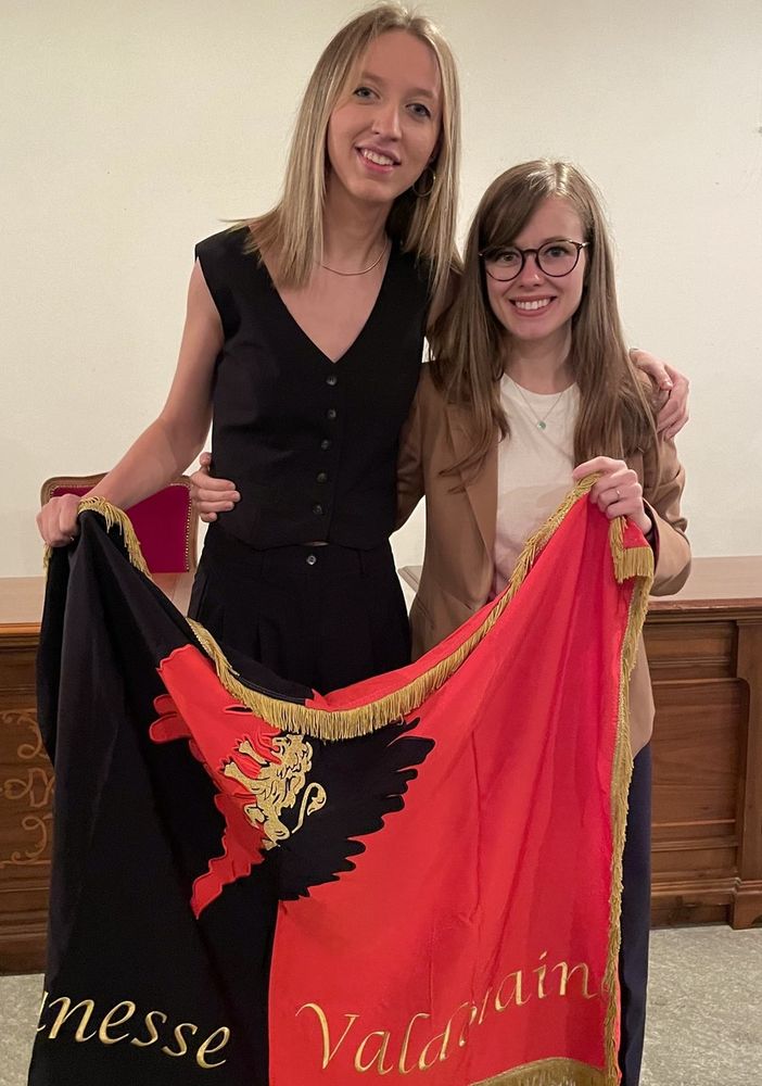 Passaggio del testimone tra Sylvie Hugonin e Sylvie Bonin