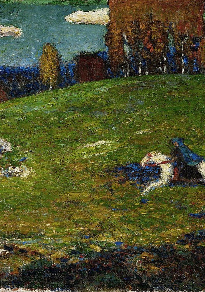 'Il cavaliere azzurro' - 1903, Kandinskij (1866-1944)