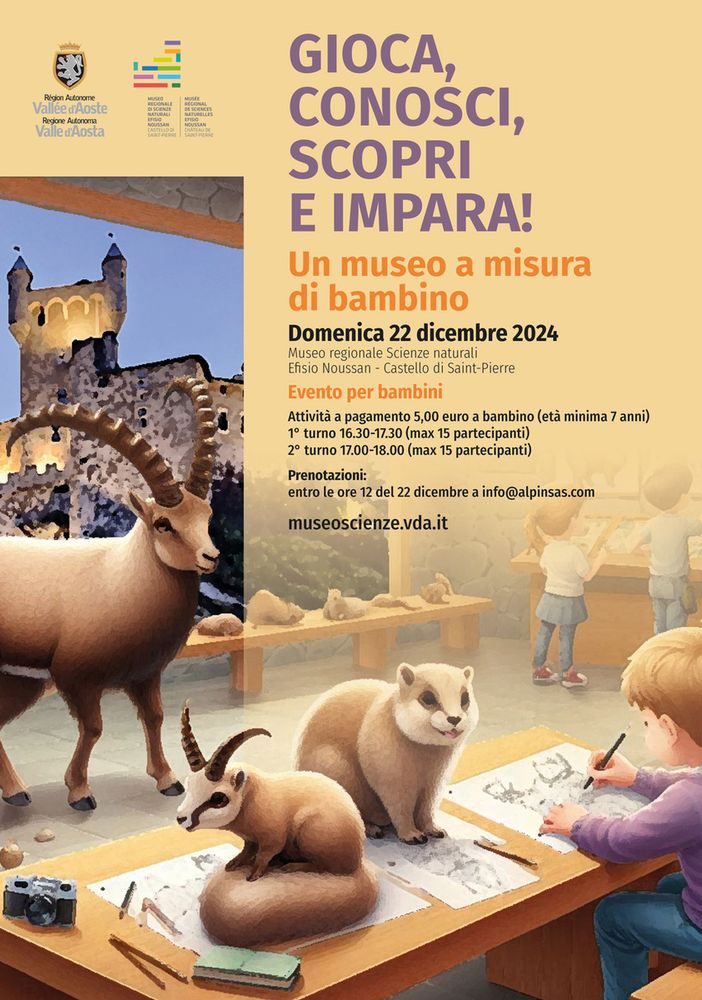 Riaperto il Museo regionale di Scienze naturali di Saint-Pierre