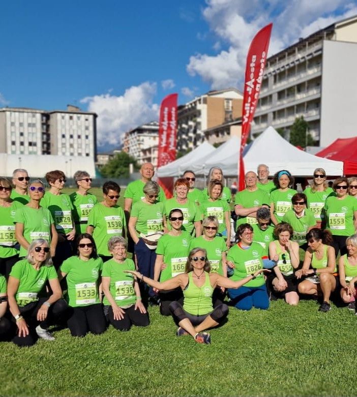 All'Aosta 21K gli atleti inclusivi e senza età di 'M.A. training 360'