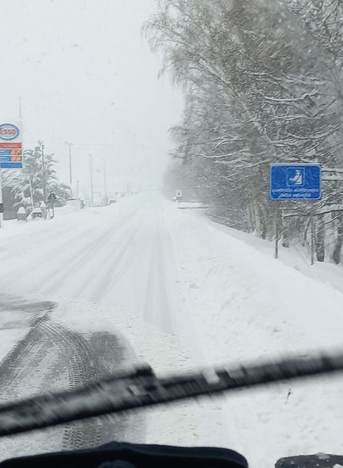 Mezzi Anas al lavoro in tutta la Valle per sgombero neve e messa in sicurezza