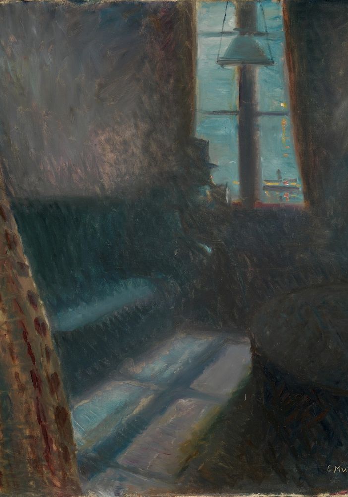 'Notte a Saint-Cloud', 1890 - Edvard Munch (1863-1944)