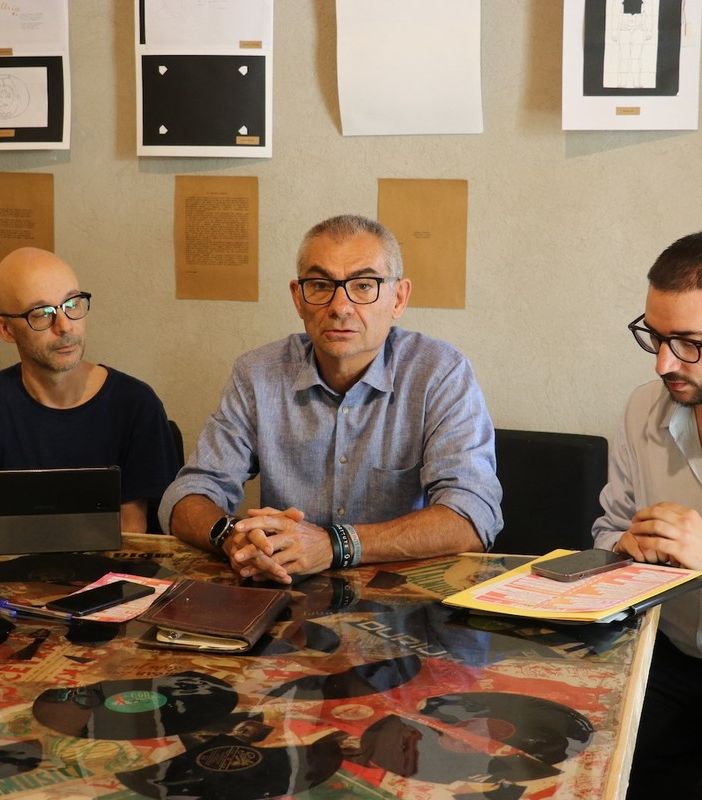 Da sn Sergio Pugnalin, Jean Frassy e Samuele Tedesco