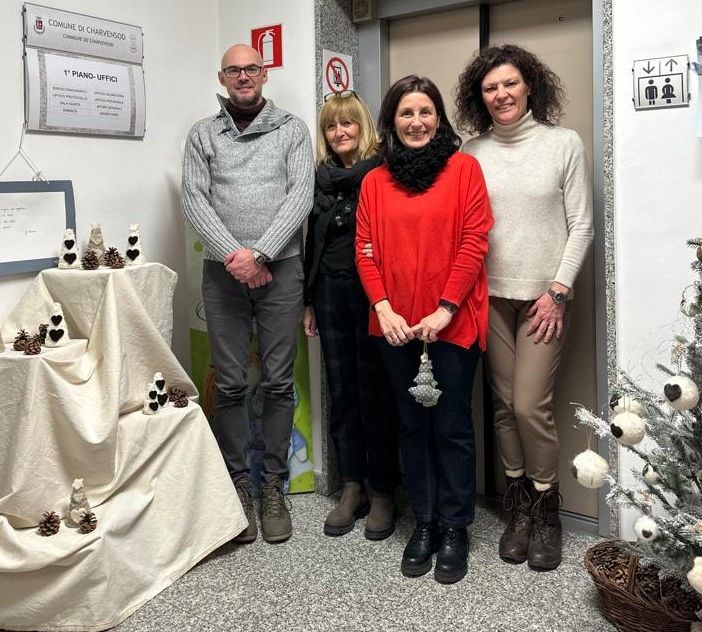 da sn Ronny Borbey, Ornella Godioz, Elena Roncari e Chiara Bernardi